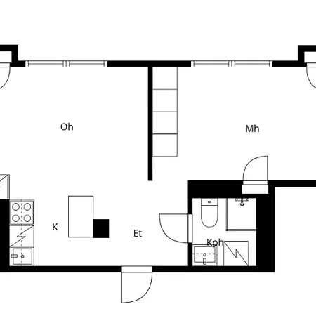Apartamento Stylish One-bedroom Near Centrum